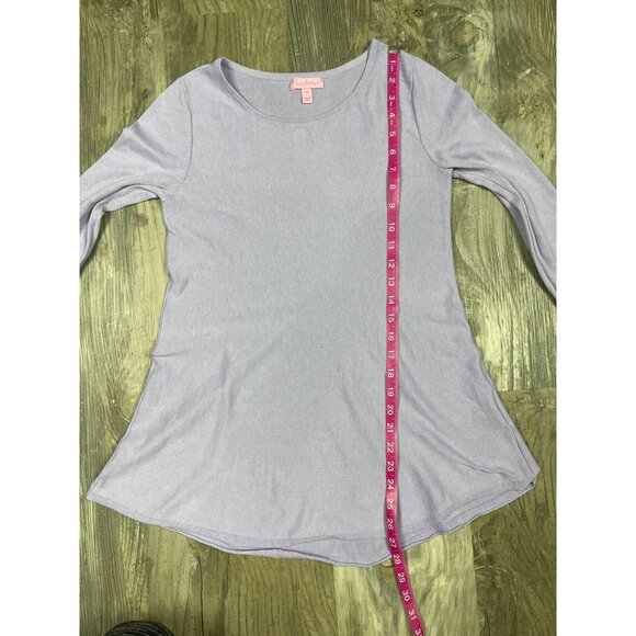Lilly Pulitzer Ingle Pullover Sweater Small Lilac Verben Purple Long Sleeve - Picture 9 of 9